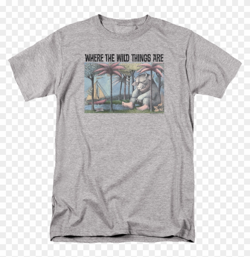 Where The Wild Things Are Book Cover T-shirt Clipart