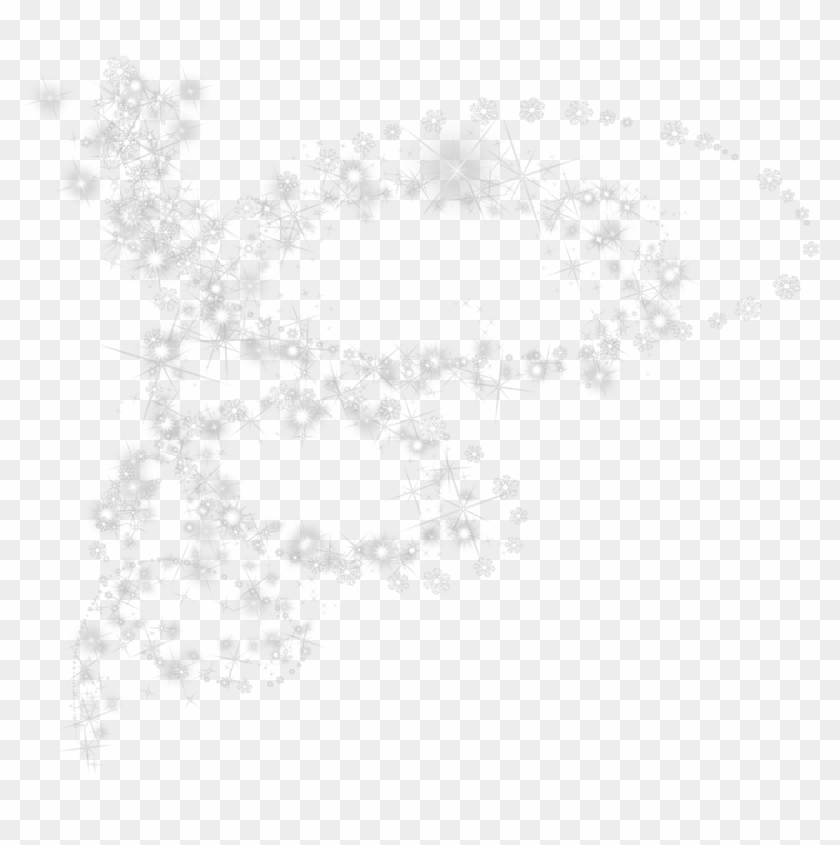 White Snowflakes Pic Png Image - Png Snowflakes Clipart #27100
