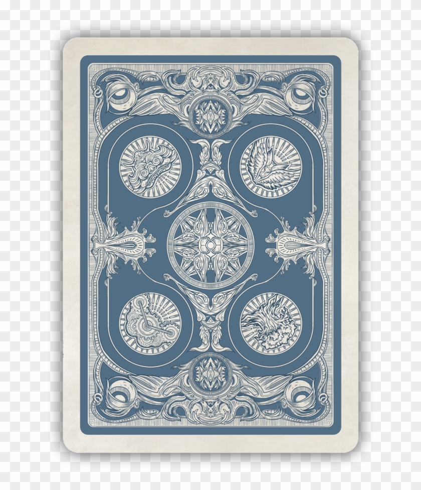 Playing Cards Back Png Clipart #27267