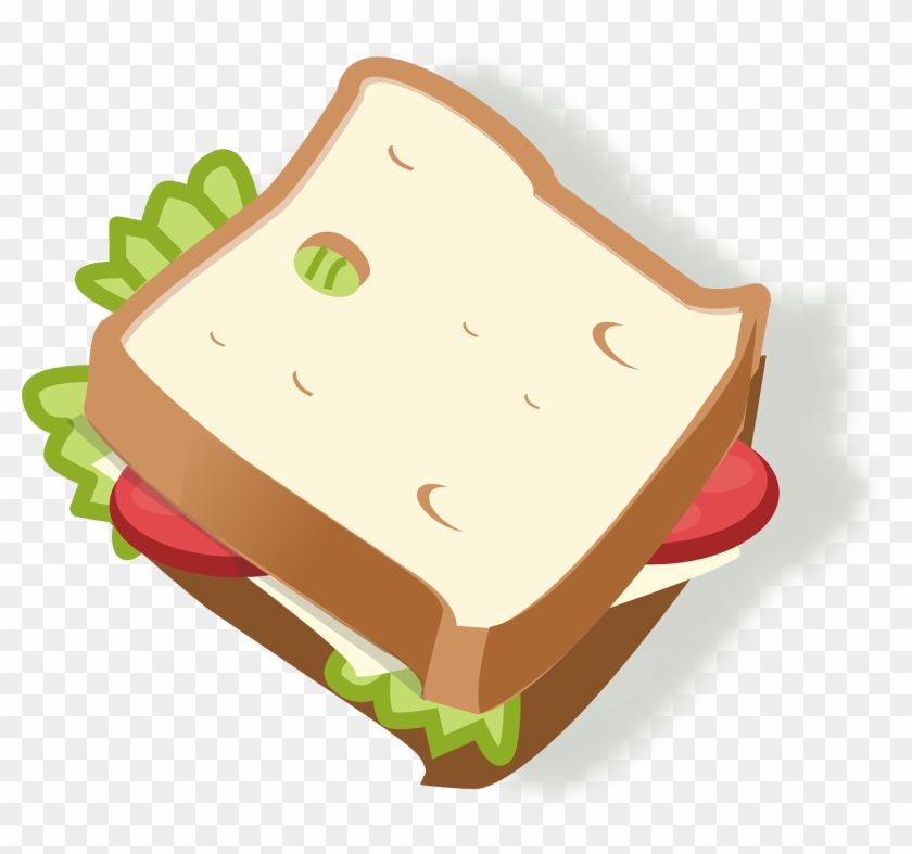 Food Clipart Sandwich - Png Download #27379