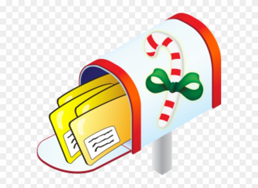 Christmas Cards Clipart - Christmas Mailbox Clip Art - Png Download