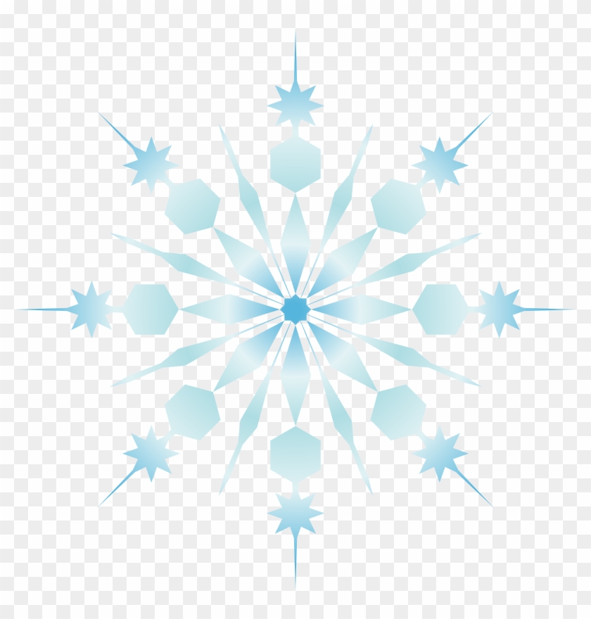 Free To Use & Public Domain Snowflakes Clip Art - Transparent Background Christmas Snowflake Clipart - Png Download #27644
