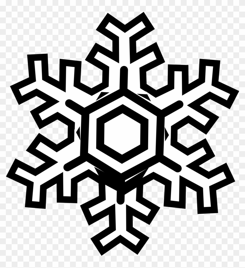 Black And White Snowflake Clip Art Hd Images 3 Hd Wallpapers - Snowflake Clip Art - Png Download #27976
