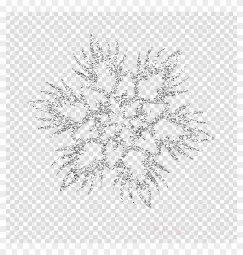 Silver Snowflakes Png Clipart Snowflake Crystal Transparent Png #28042