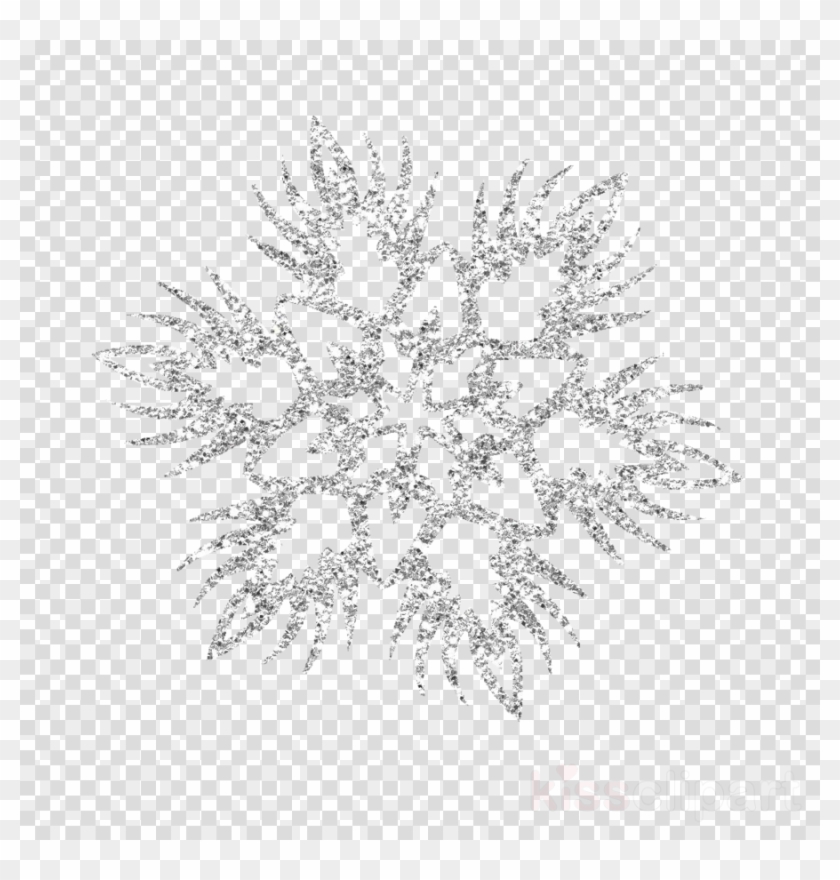 Silver Snowflakes Png Clipart Snowflake Crystal Transparent Png