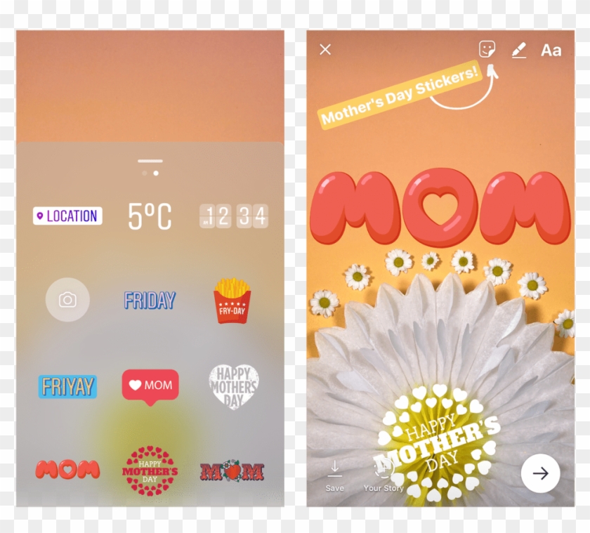 Instagram Mothers-day - Regali Per Fare Alla Mamma Clipart