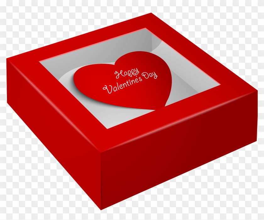 Happy Valentine S Day Png Clip Art - Valentine Day Gift Box Png Transparent Png #28252