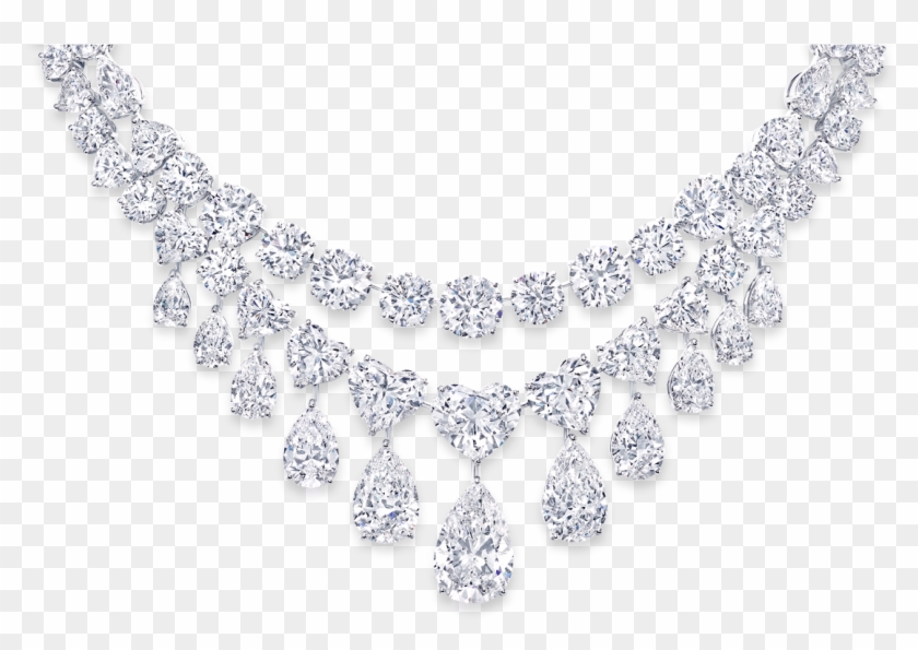 Necklace Png - Diamond Jewellery Necklace Png Clipart