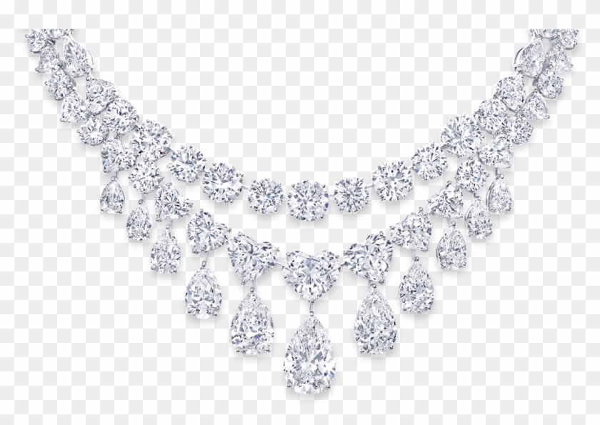 Necklace Png - Diamond Jewellery Necklace Png Clipart #28331