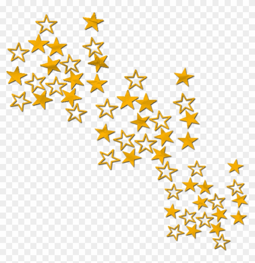 Estrellas Doradas Vector Png Clipart #28465