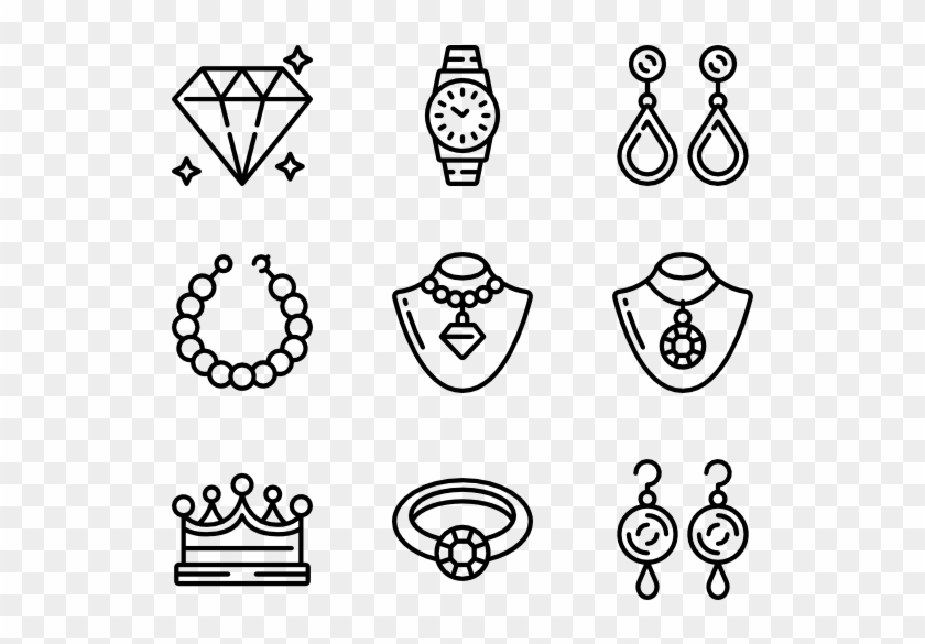 Jewelry - Graphic Design Icon Vector Clipart #28755