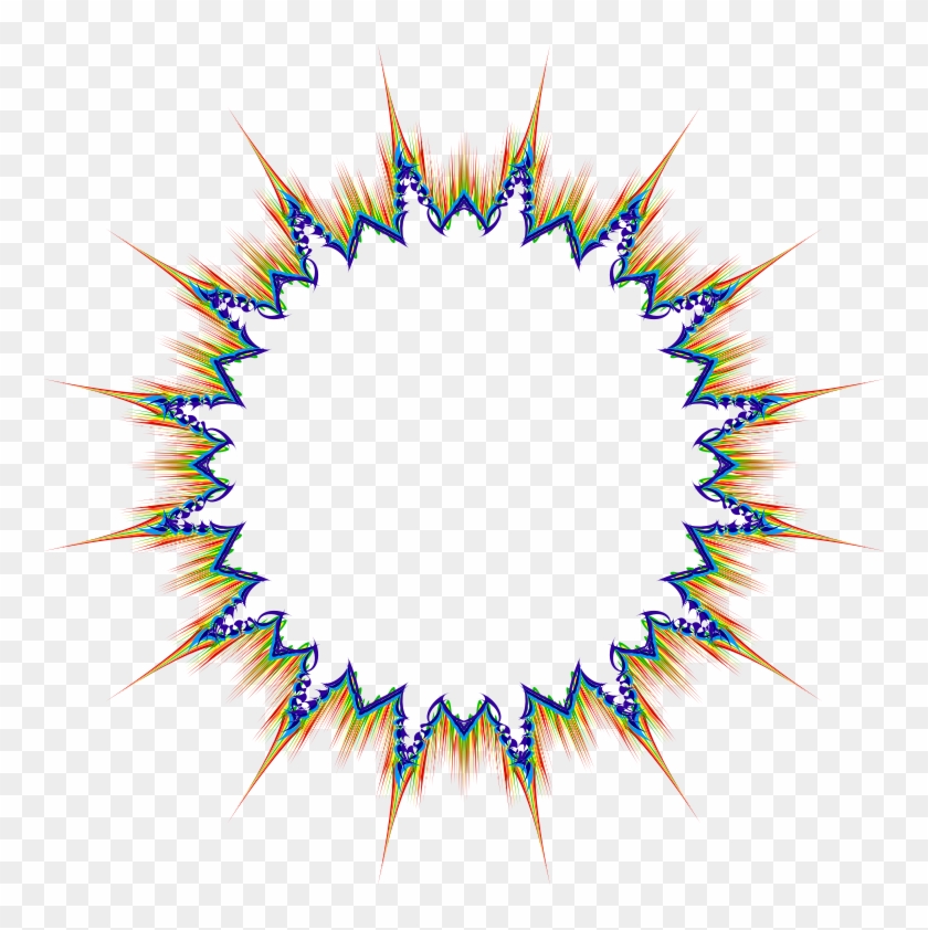 Abstract Geometric Frame Clipart - Marco De Geometria - Png Download