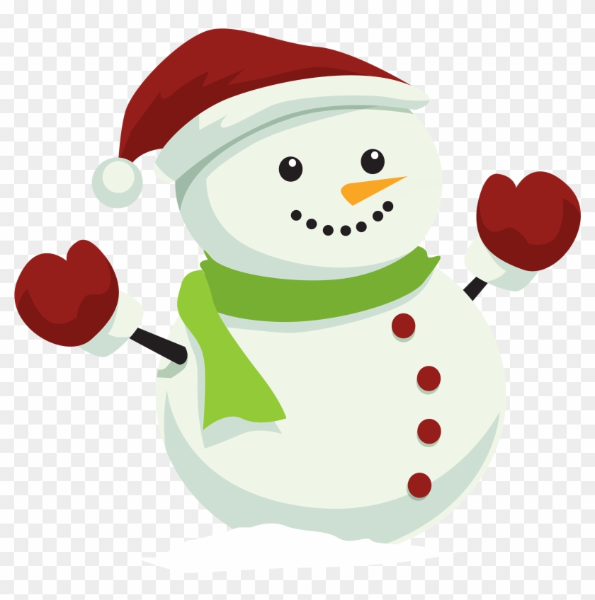 Snowman Png Pic - Snow Man Png Clipart #28893