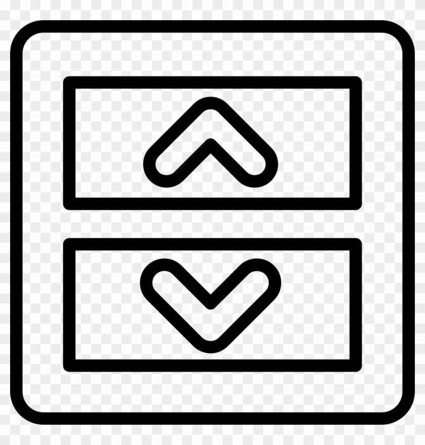 Png File - Up Down Button Icon Clipart