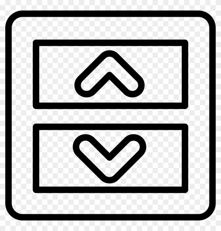 Png File - Up Down Button Icon Clipart #28930