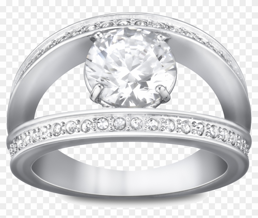 Silver Jewelry Png Image - Swarovski Ring Vitality Clipart