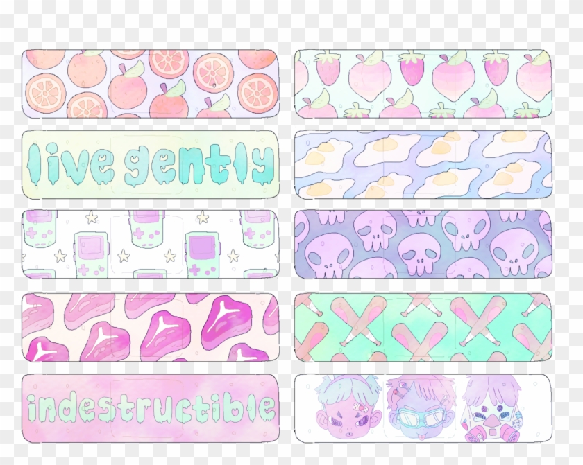 Band Aid Ideas Does Anyone Know - Cute Band Aids Background Clipart - Png Download