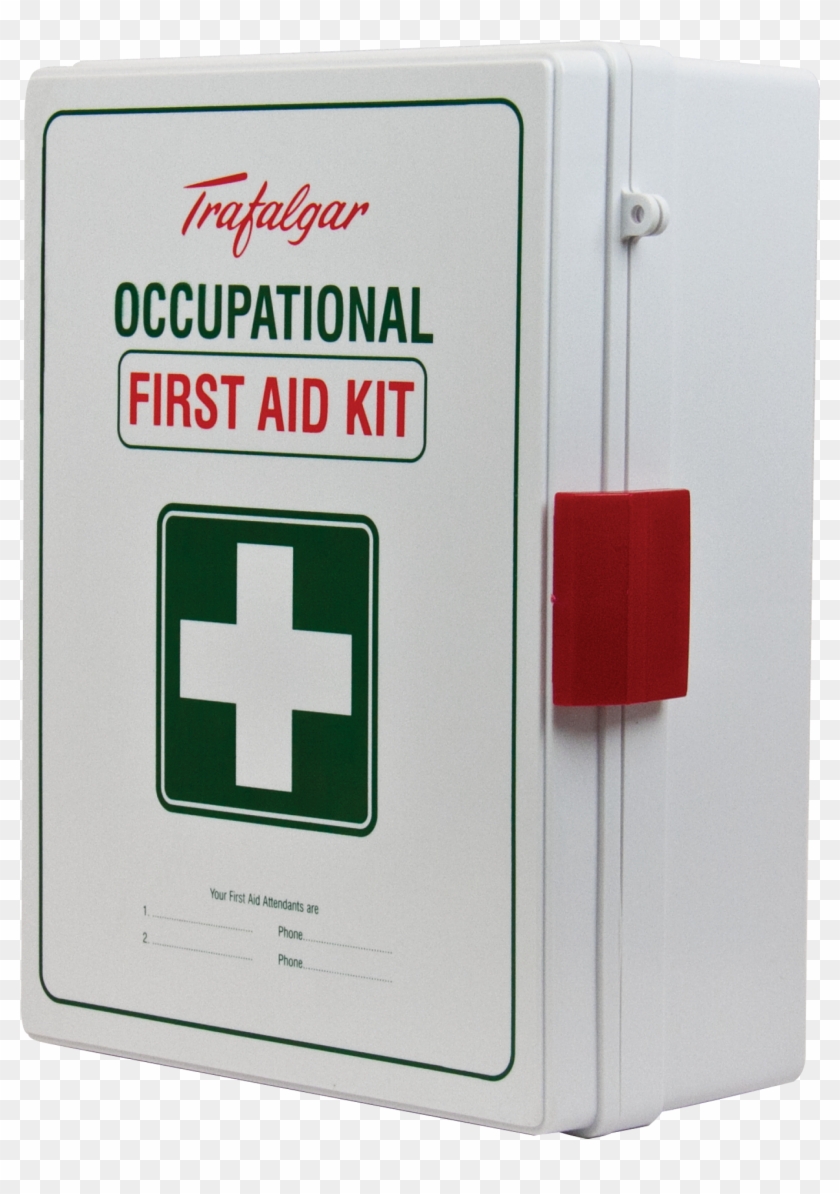 Trafalgar National Workplace First Aid Kit Wall Mount - First Aid Wall Png Clipart