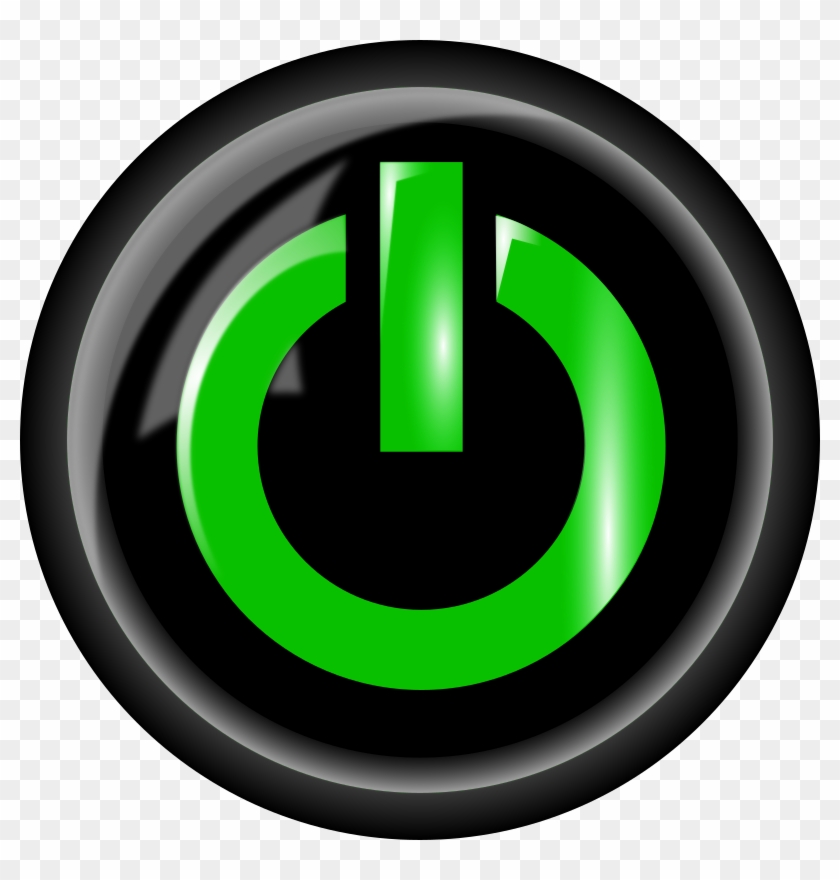 800 X 800 8 - Power Button Clipart