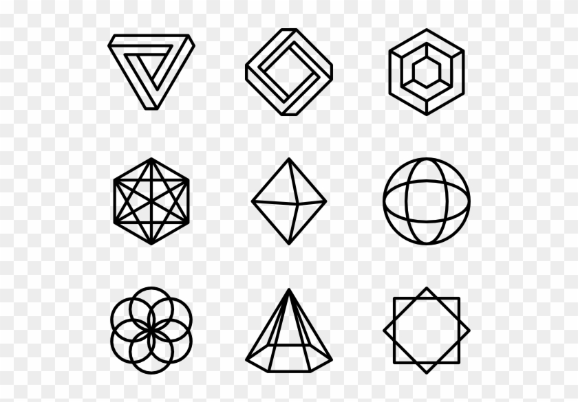 Geometry - Abstract Geometric Forms Clipart