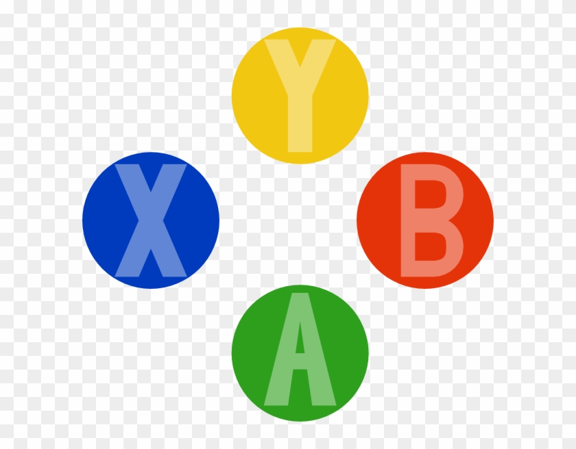 Original Png Clip Art File Xbox Controller Buttons Transparent Png