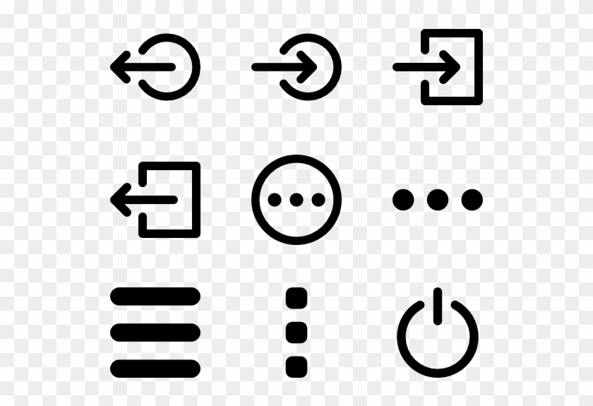 Web Buttons - Menu Icons Clipart