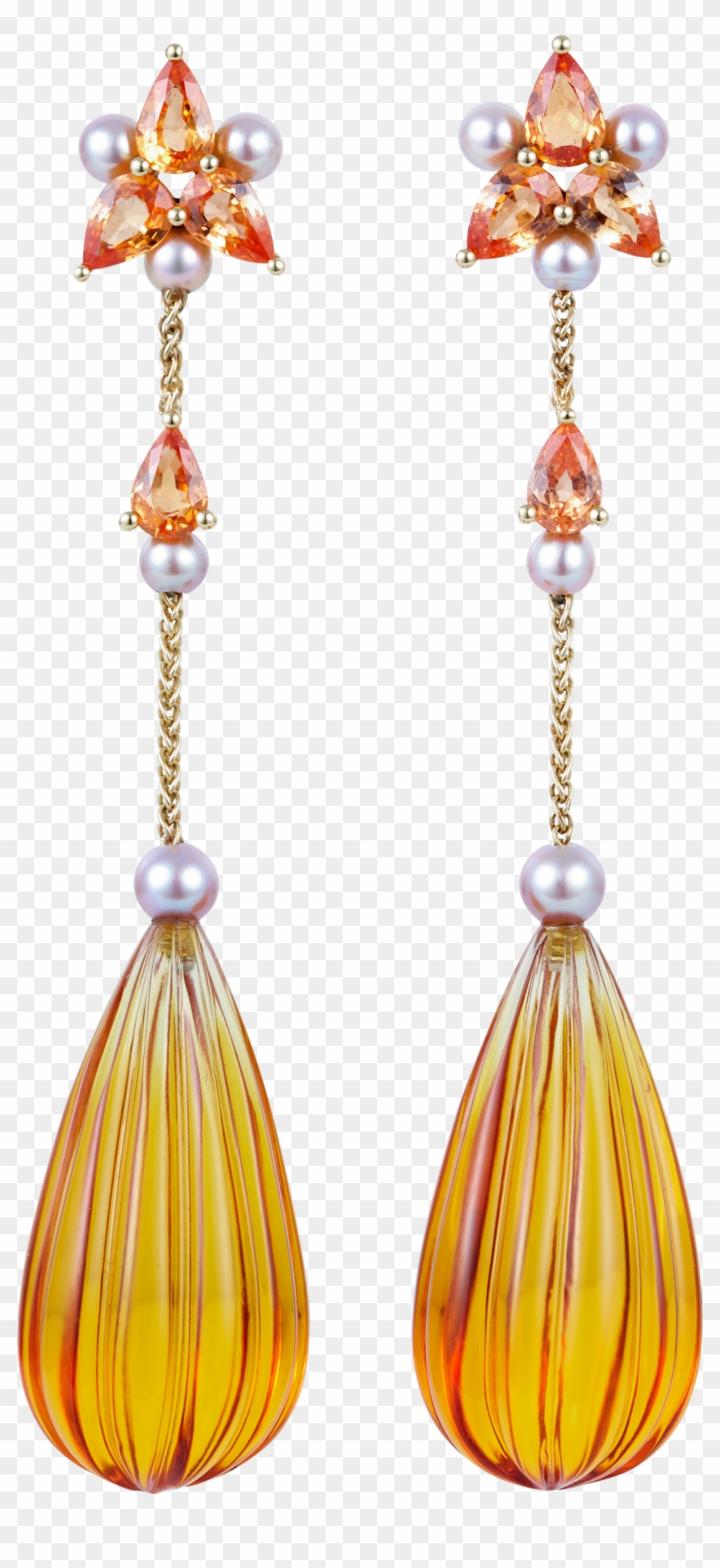 Jewelry Png Free Download - Png Gold Jewellery Earring Clipart