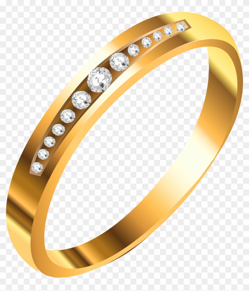 Vector Transparent Stock Gold Jewelry Clipart - Png Download