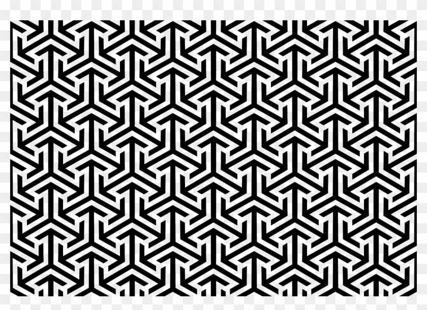 Pattern Png Photo - Black And White Pattern Png Clipart