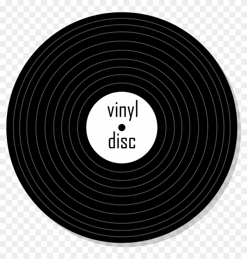 Vinyl Disc Icon - Vinyl Disc Clipart #29883
