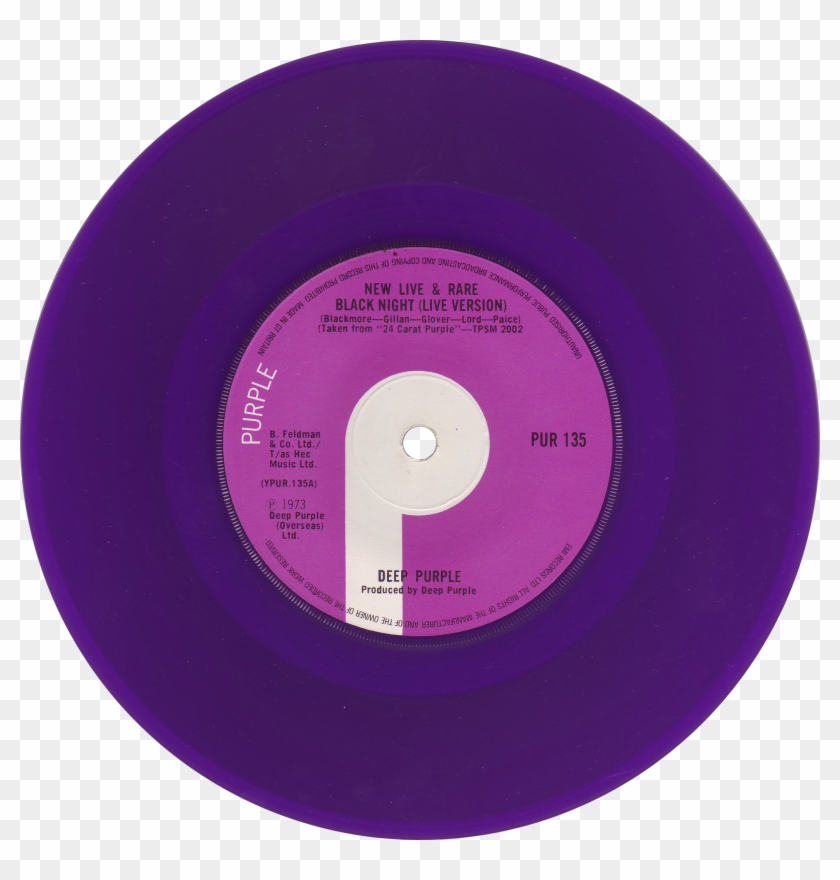 Purple Vinyl Record - Deep Purple Purple Vinyl Clipart #29958