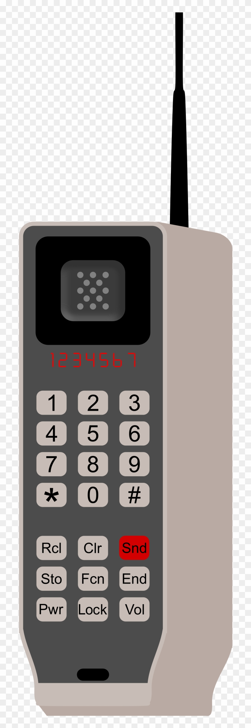 This Free Icons Png Design Of Brick Phone Clipart