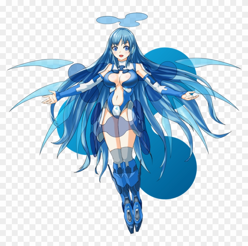 Ripple Chan Loves Getting Pumped - Cartoon Clipart