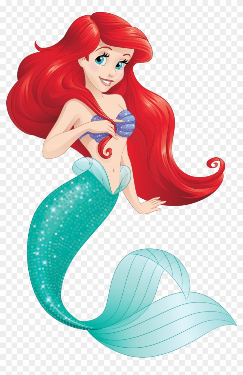 Ariel Mermaid - Disney Princess Clipart