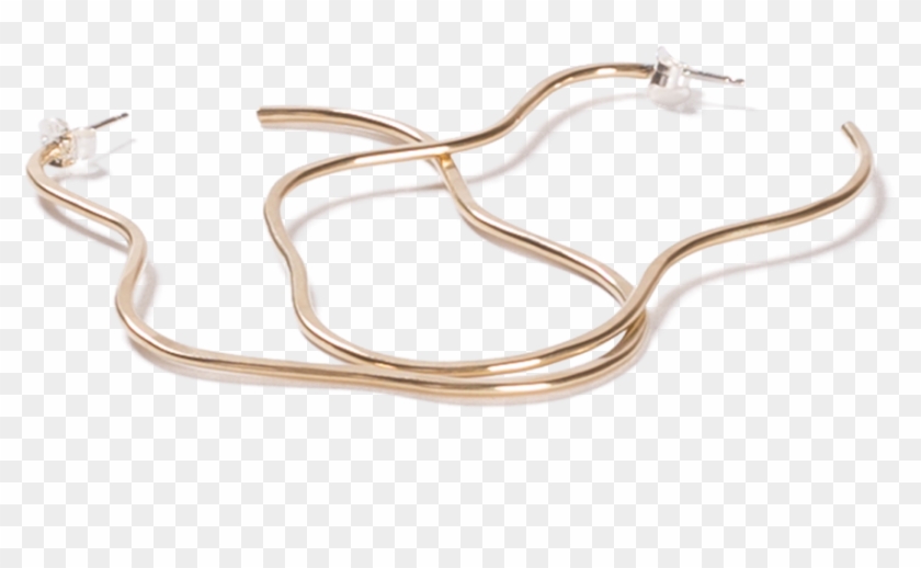 Ripple Hoop Earrings - Cable Clipart #200890