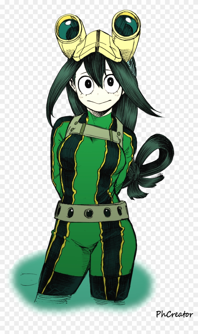 Art Id - - Asui Tsuyu Rendering Clipart