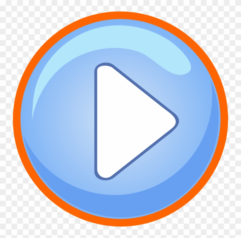 Pause Button Clipart Youtube - Game Play Button Png Transparent Png