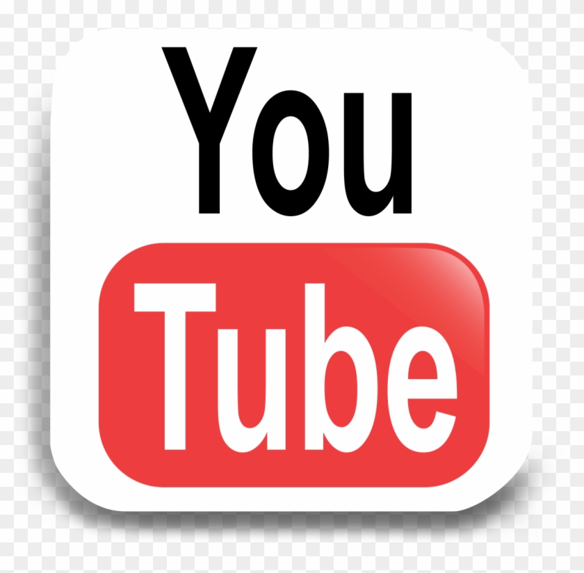 Youtube Sign Png Wwwpixsharkcom Images Galleries - Transparent Youtube Png Logo White Clipart #201260