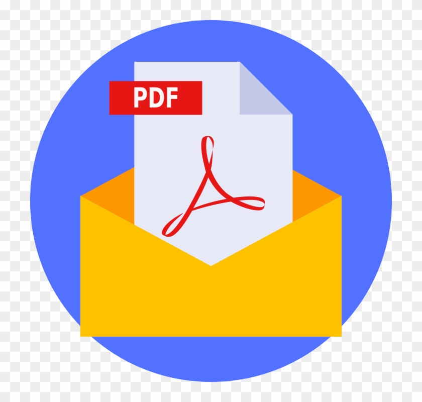 Enter Your Email Id To Inbox Pdf Copy Of Transfer Of - Pdf To Email Icon Clipart #201336
