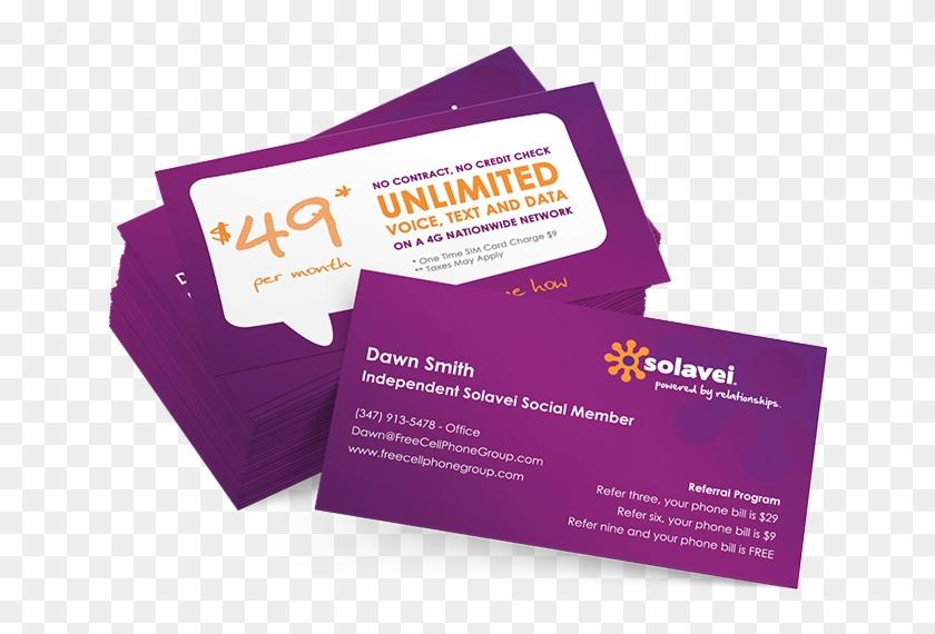 Business Cards - Brochure Clipart #201401