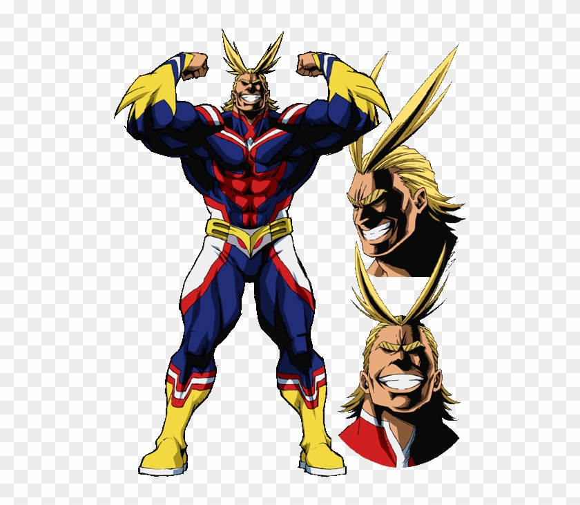 My Hero Academia All Might Flexing Clipart #201403