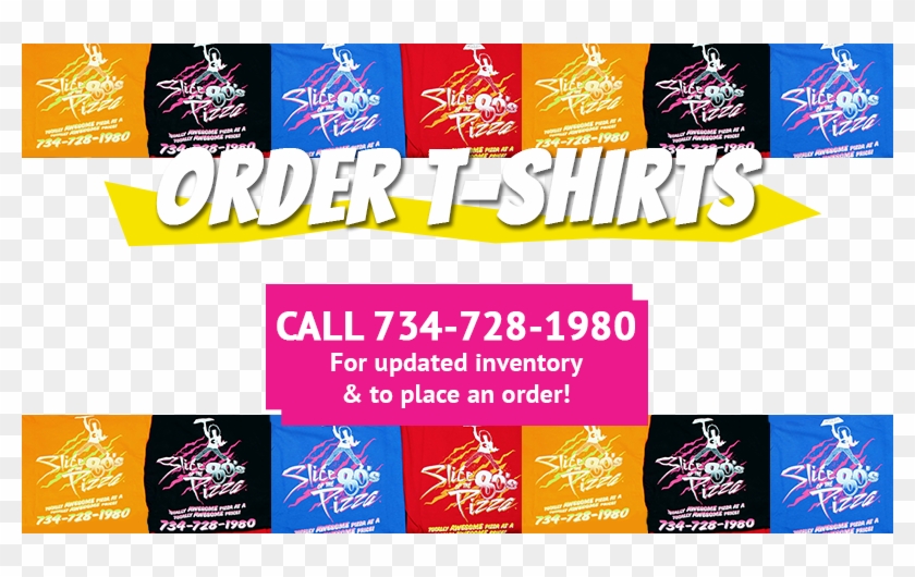 Slice Of The 80's - Graphic Design Clipart #201427