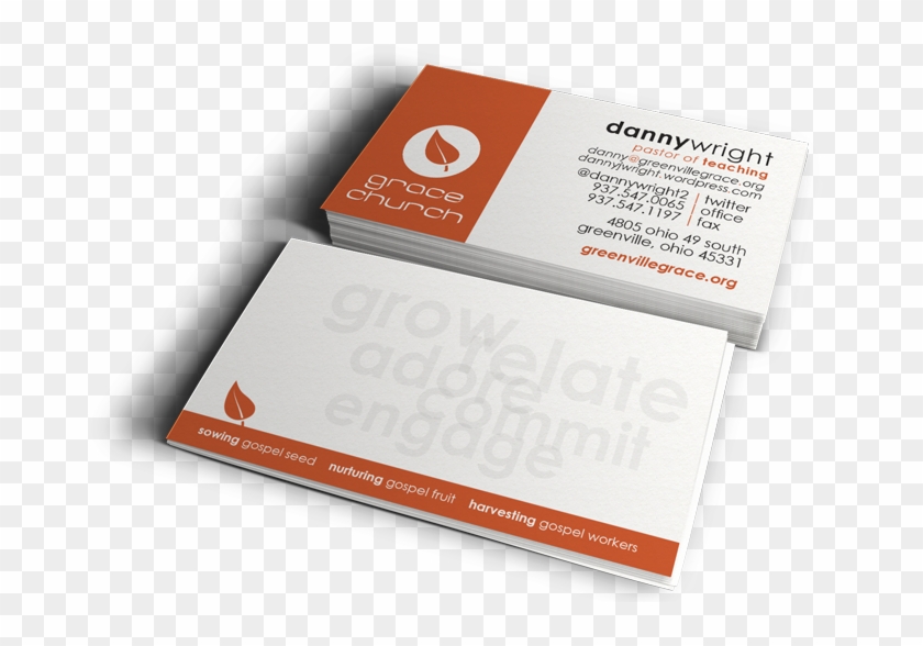 Church Business Cards 1 Card Design Ideas Church Business - Church Services On Business Cards Clipart #201519