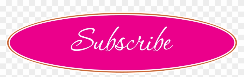 Pink Subscribe Button Png Clipart #201745