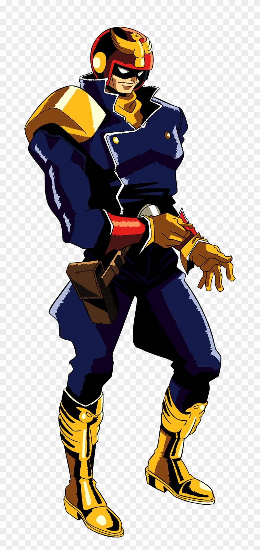 F Zero Anime Captain Falcon , Png Download Clipart
