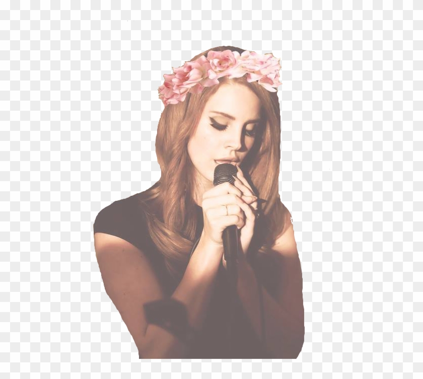 Lana Del Rey Png Tumblr - Coroa De Flores Lana Del Rey Clipart