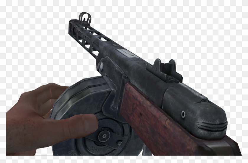 Call Of Duty Ww2 Ppsh Clipart #202272