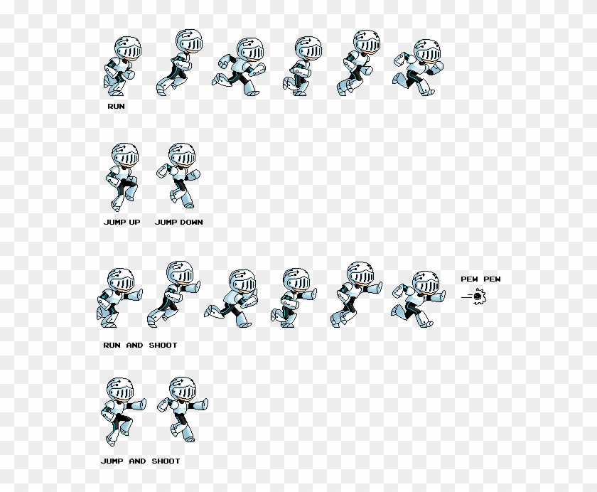 Sprites - Jump Sprites Clipart
