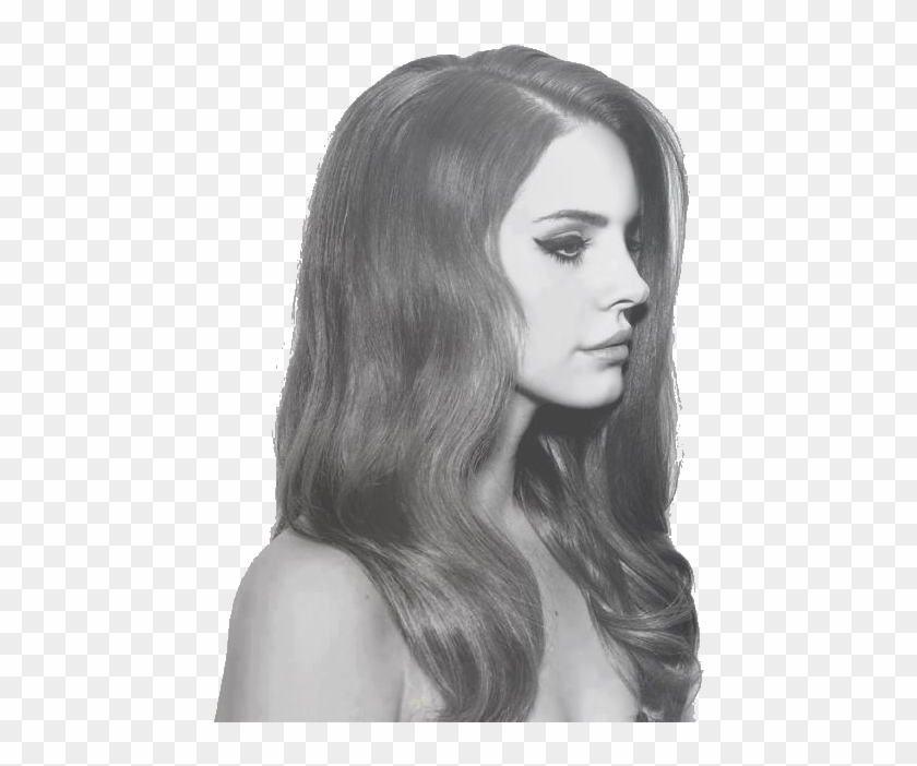 Lana Del Rey Side View Clipart #202330