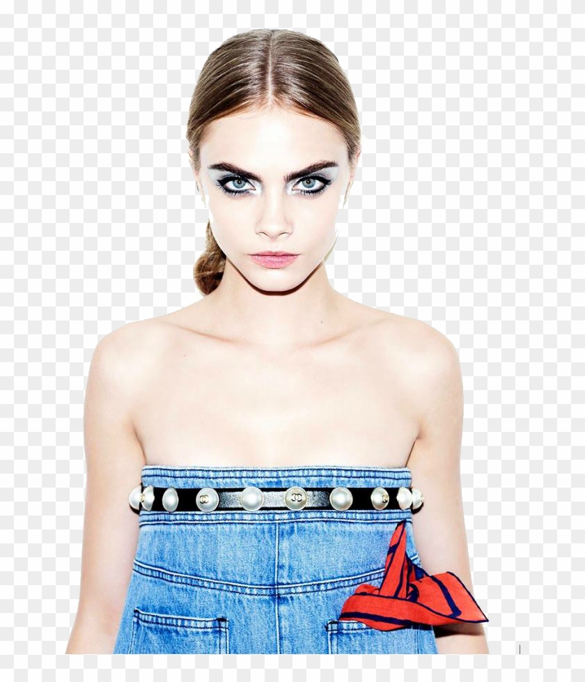 Blue, Cara Delevigne, Denim, Edited, Model, Pretty - Cara Delevinge Png Deviantart Clipart